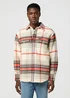 Wrangler Loose Western Shirt Birch Check