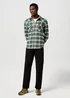 Wrangler Western Shirt Bistro Green Check
