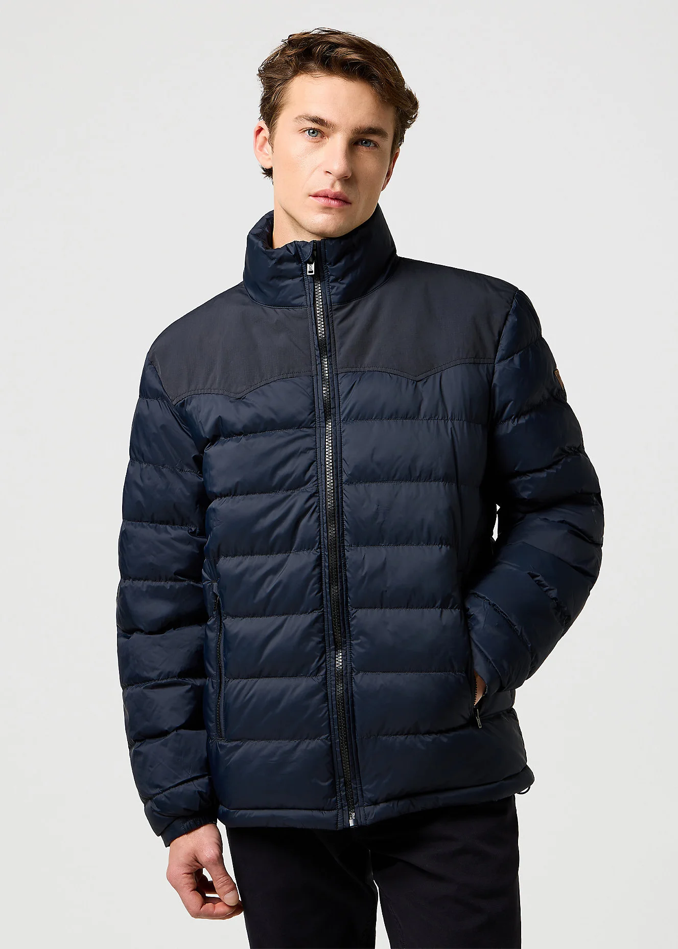 Wrangler Packable Puffer Jacket Black