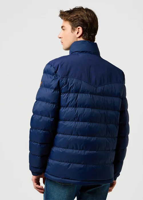 Wrangler Packable Puffer Jacket Navy