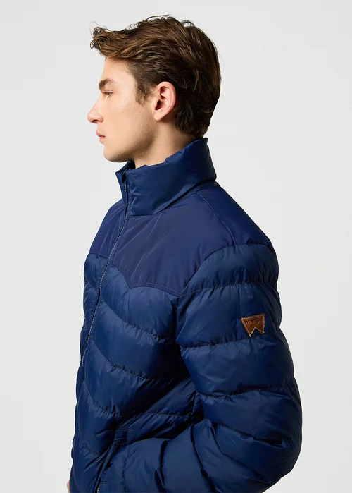 Wrangler Packable Puffer Jacket Navy