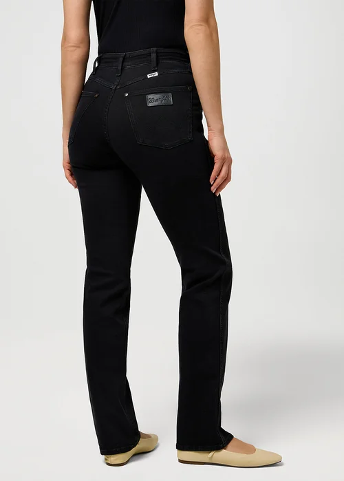 Wrangler Straight Nebula Black