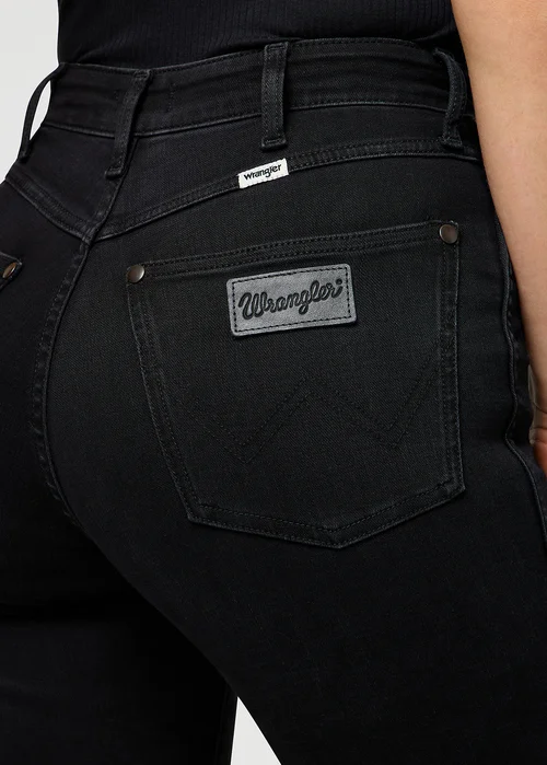 Wrangler Straight Nebula Black