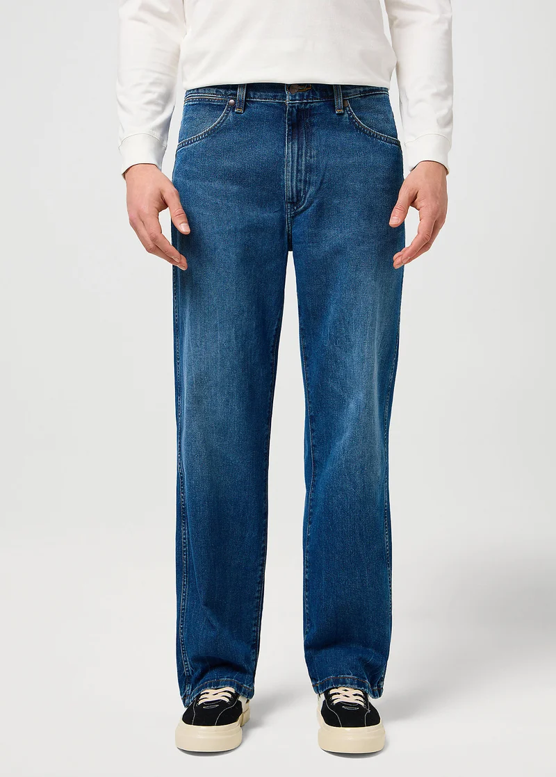 Wrangler Loose Straight Jeans Retro Blue