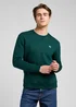 Lee Patch Crew Sweatshirt Jade Forest