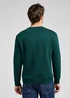 Lee Patch Crew Sweatshirt Jade Forest