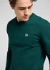 Lee Patch Crew Sweatshirt Jade Forest