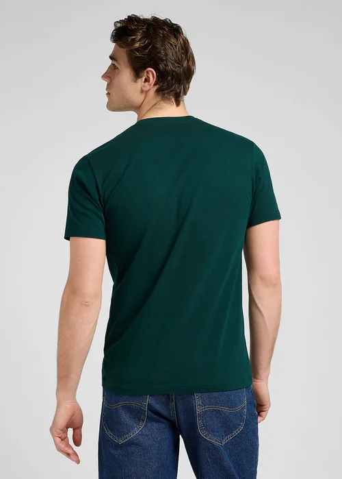 Lee Short Sleeve Tee Small Logo Tee Jade Forest