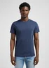 Lee Twin Pack Crew Tees Jade Forest Mood Indigo