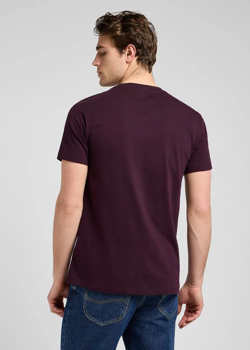 Lee Ultimate Pocket Tee Wine
