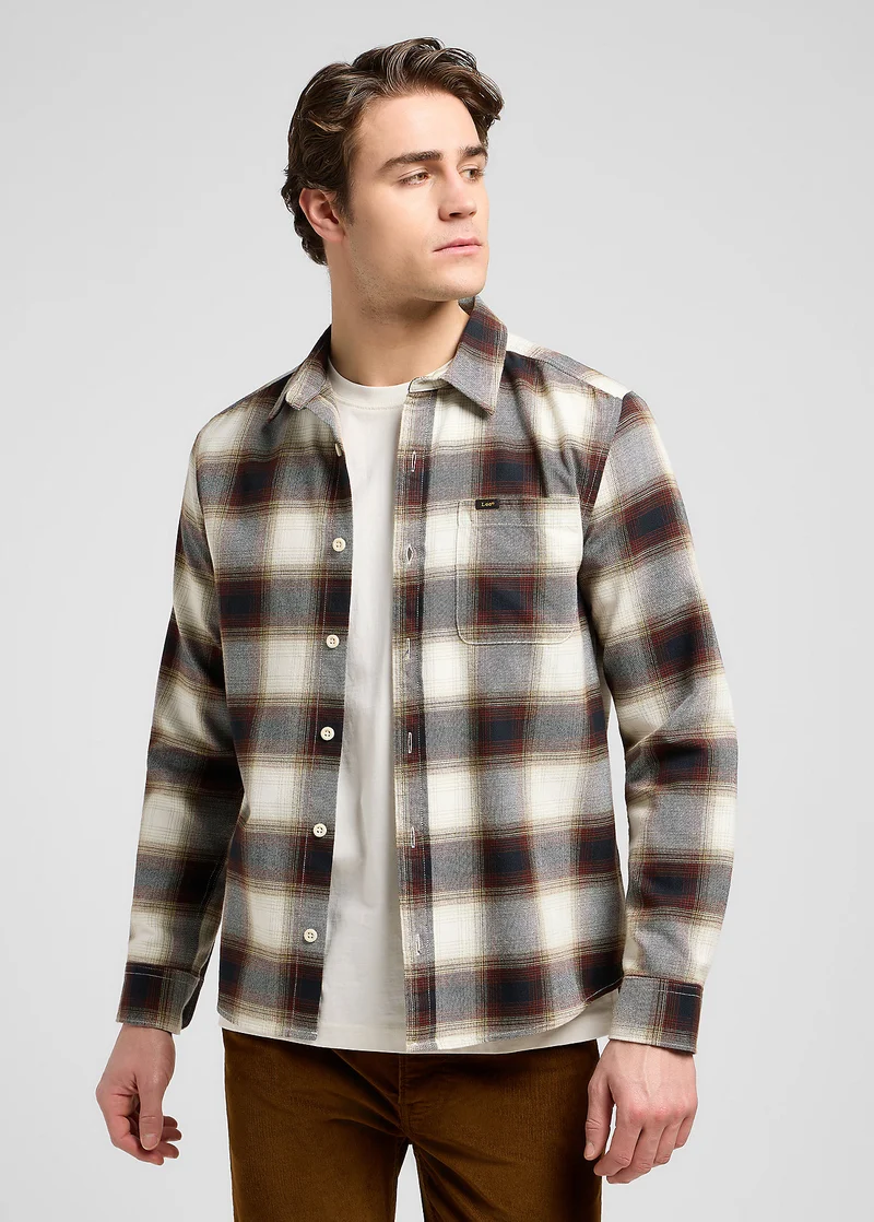 Lee Leesure Shirt Brentwood Plaid Check