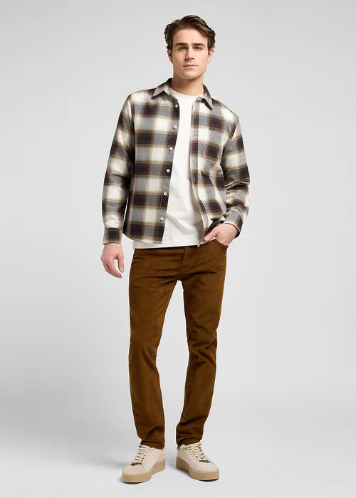 Lee Leesure Shirt Brentwood Plaid Check