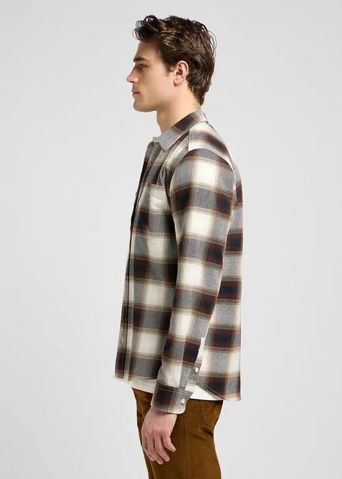 Lee Leesure Shirt Brentwood Plaid Check