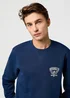 Wrangler Regular Americana Crew Navy