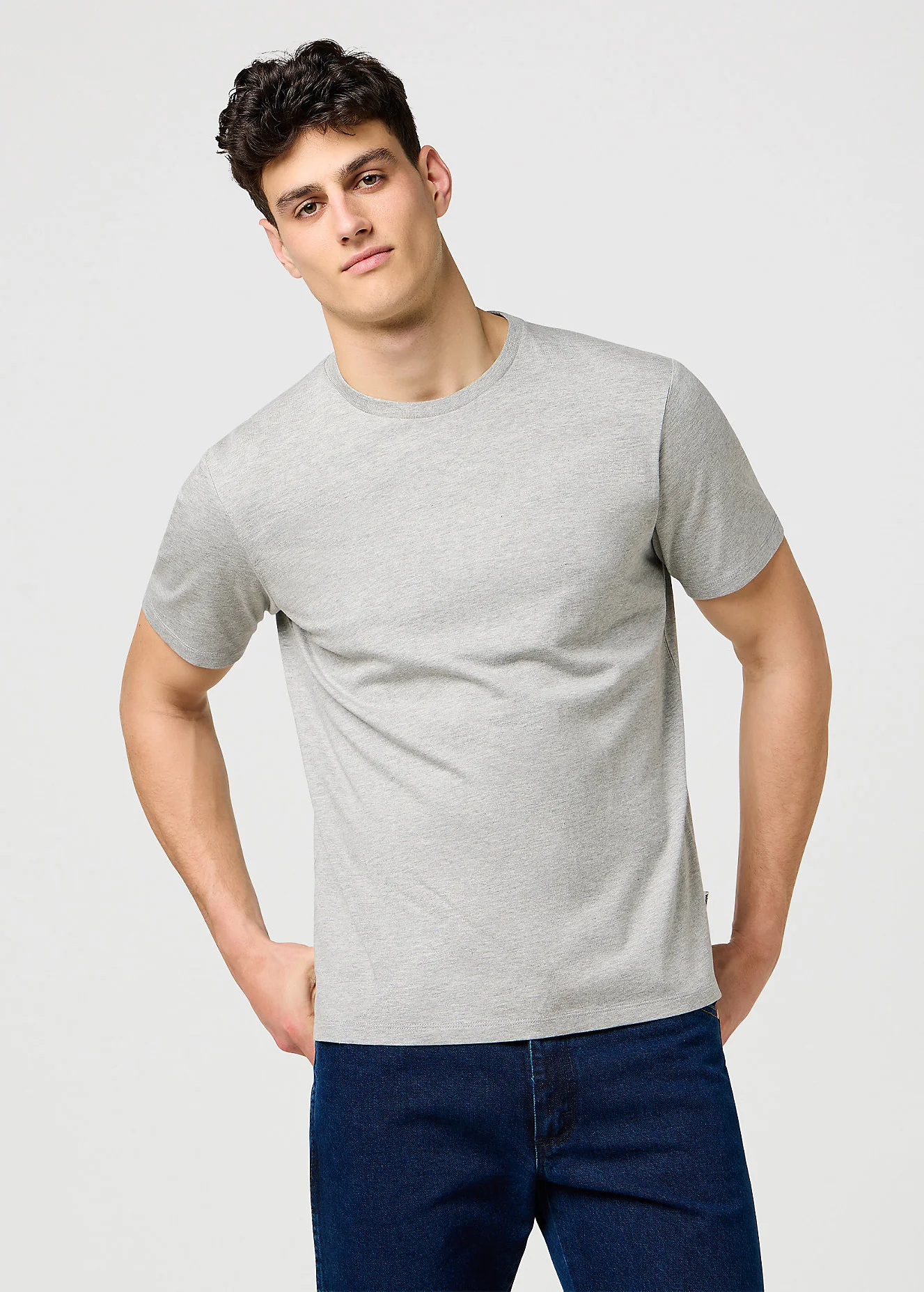 Wrangler 3pack Regular Tees White Grey Black