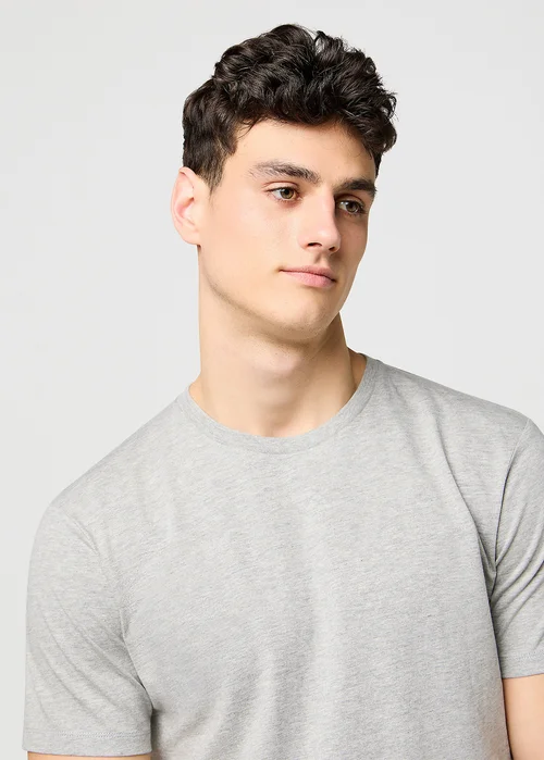 Wrangler 3pack Regular Tees White Grey Black