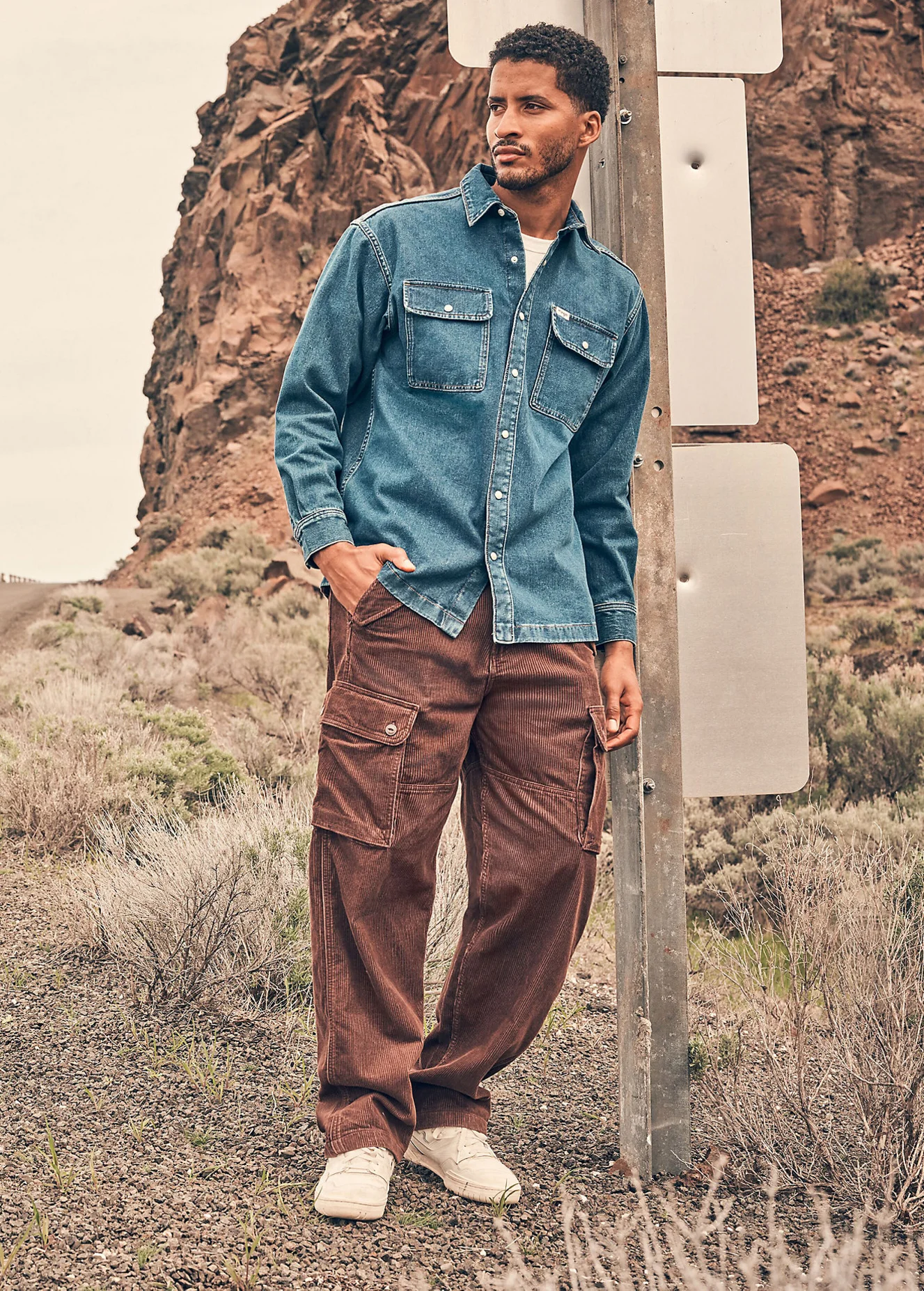 Wrangler Overshirt Retro Blue