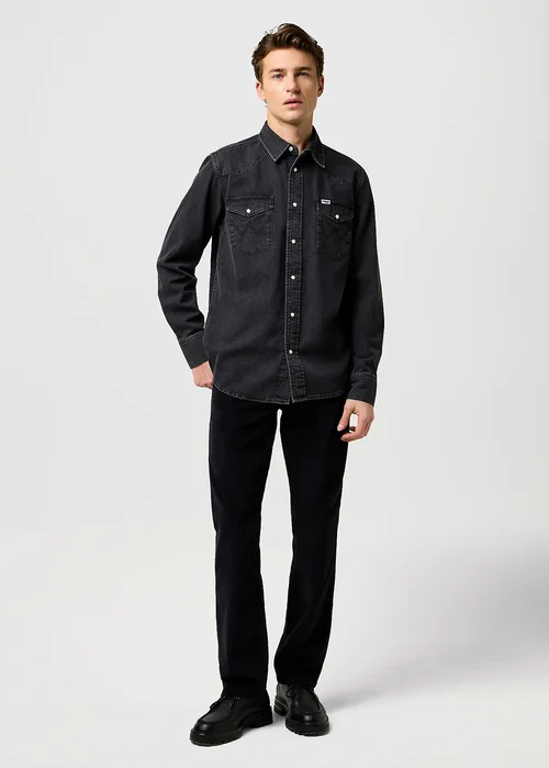 Wrangler Sztruksowe Greensboro Black