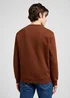 Lee Patch Crew Sweatshirt Luxe Brown