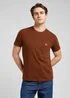 Lee Short Sleeve Logo Tee Luxe Brown