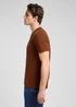 Lee Short Sleeve Logo Tee Luxe Brown
