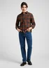 Lee Leesure Shirt Copper Fields Check