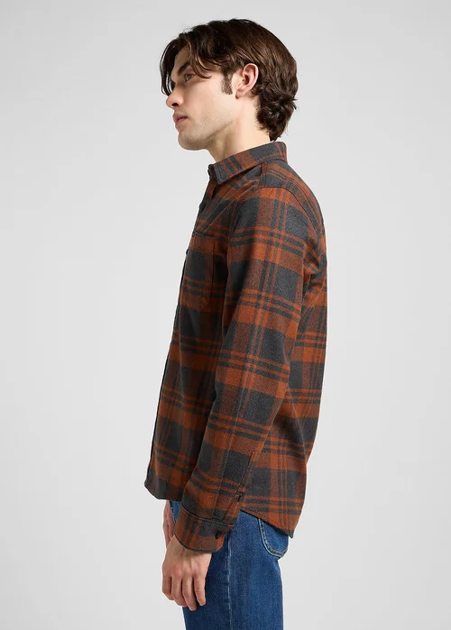 Lee Leesure Shirt Copper Fields Check