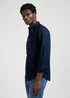 Lee Button Down Shirt Rivet Navy