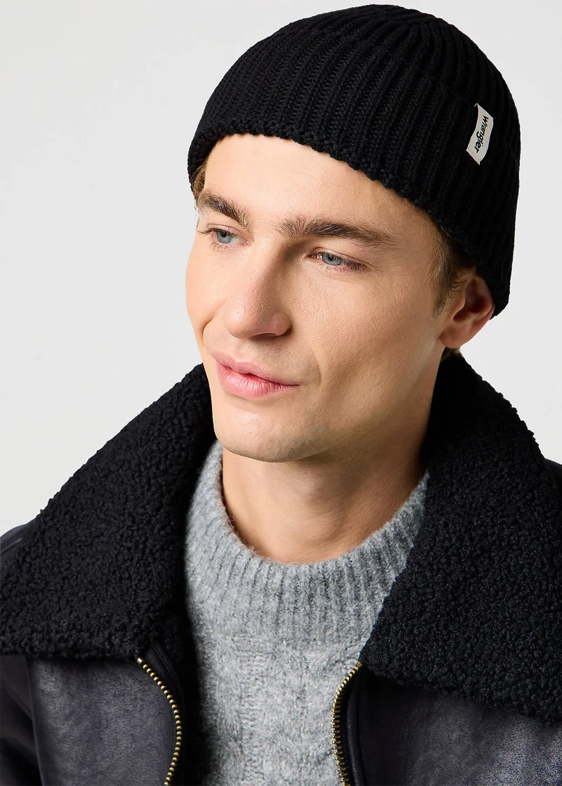 Wrangler Sign Off Beanie Black