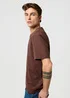 Wrangler Sign Off Tee Mahagony