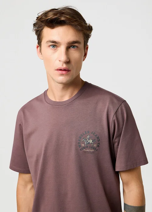 Wrangler Small Graphic Tee Peepercorn