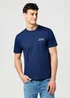 Wrangler Small Americana Tee Navy