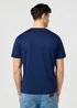 Wrangler Small Americana Tee Navy