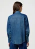 Wrangler Regular Yoke Shirt Sparkle Blue
