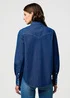 Wrangler Regular Western Shirt Dark Wash