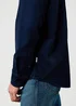Wrangler 1 Pocket Courdoy Shirt Navy