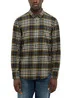 Mustang Eastbridge Brushed Twill Big Check Green