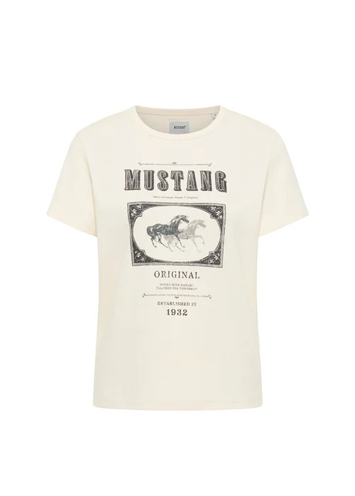 Mustang Rosewood Whisper White