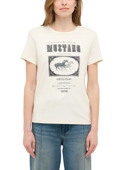 Mustang Rosewood Whisper White