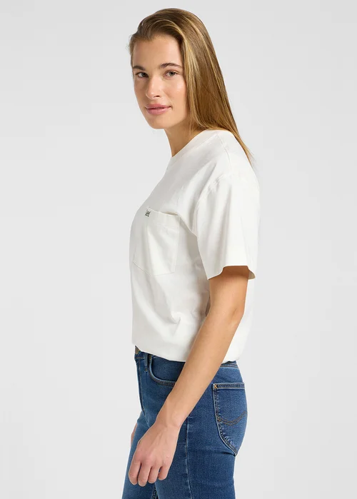 Lee Short Sleeve Tee Ecru