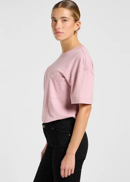 Lee Short Sleeve Pocket Tee Pretty Plum