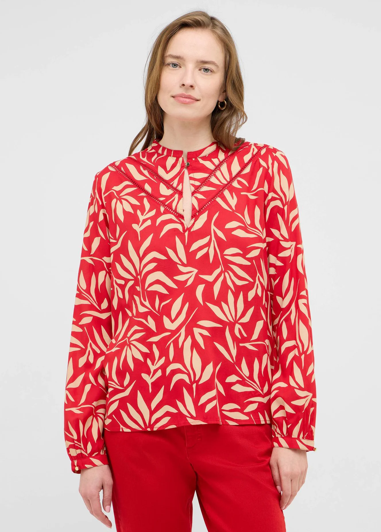 Mustang Elsberry Heritage Leaves Red