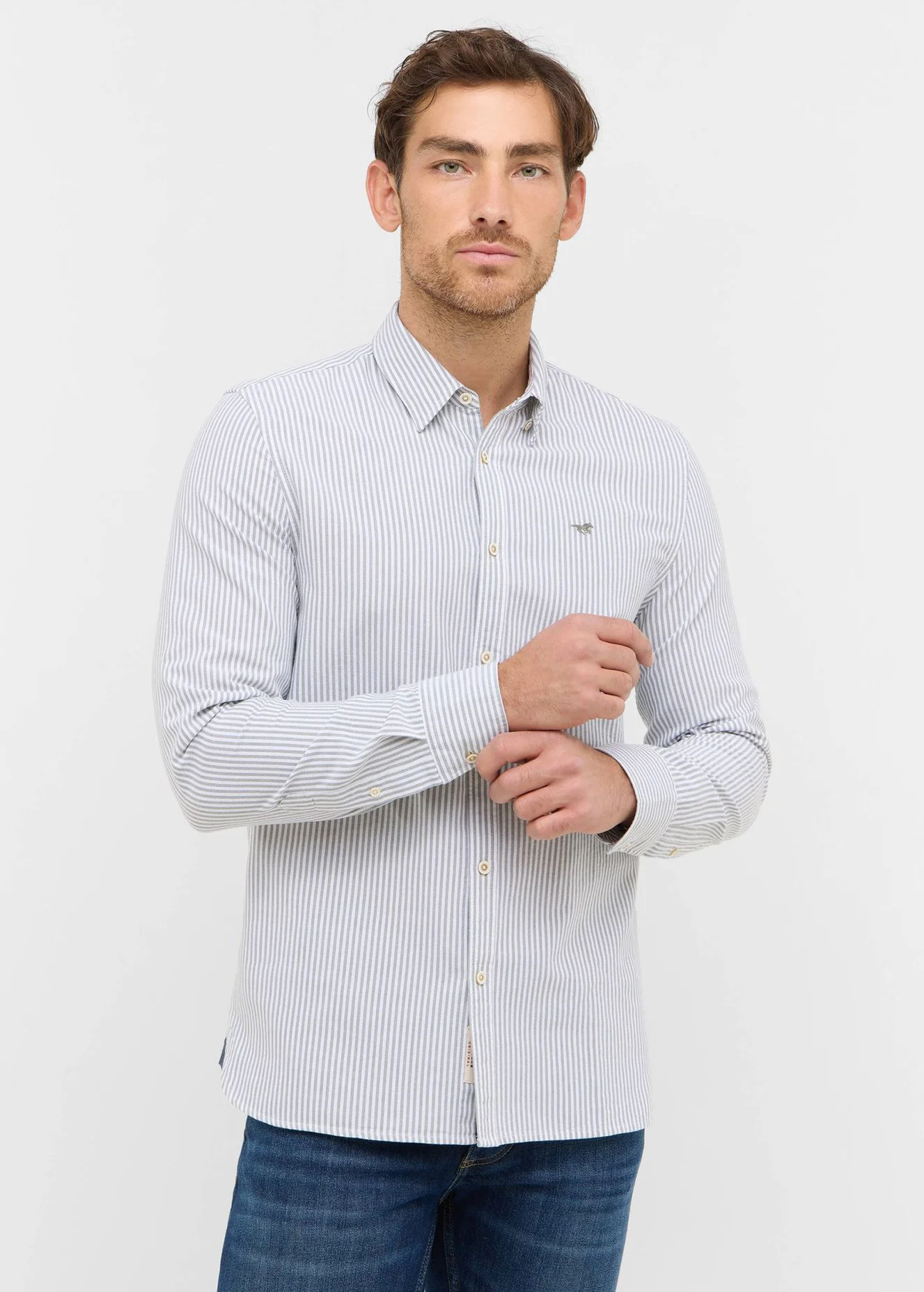 Mustang Edinburg Green Stripe