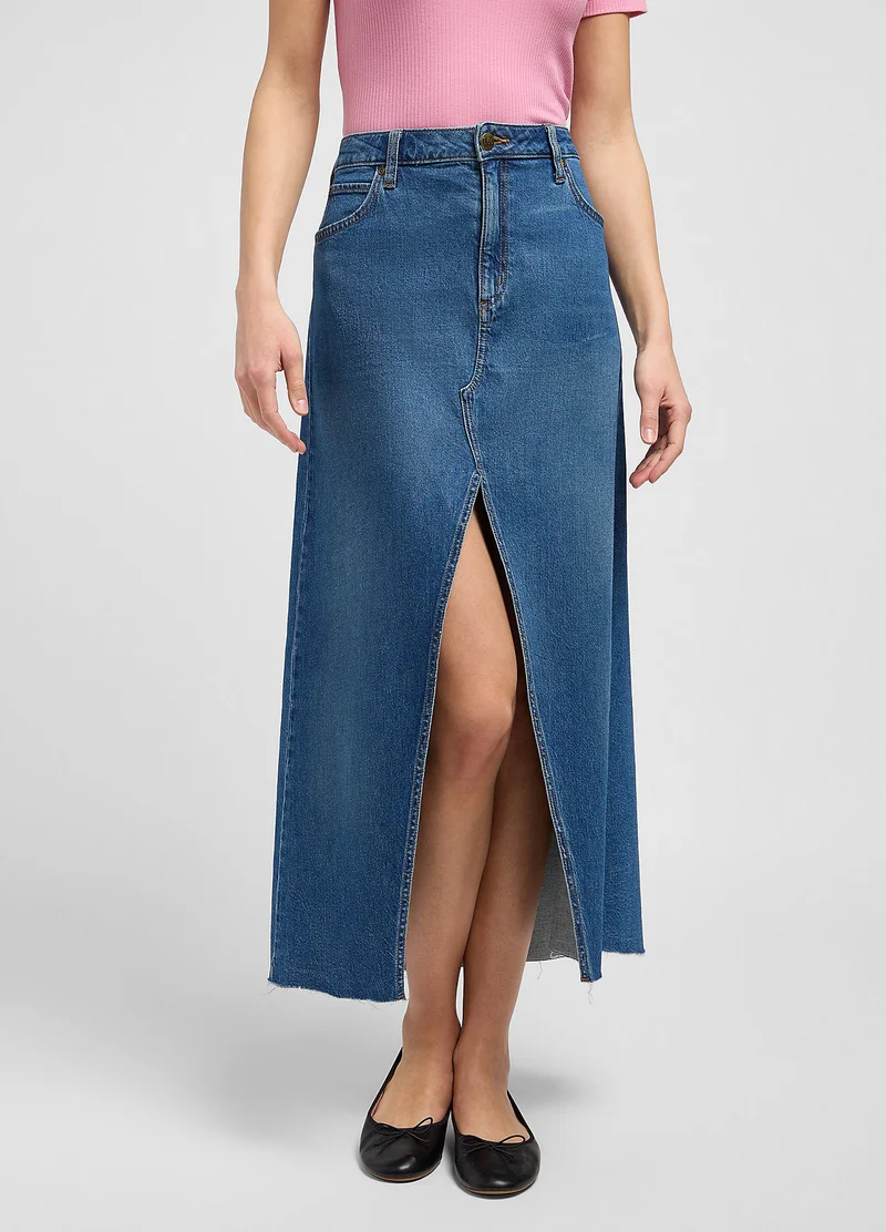 Lee Maxi Skirt Sunken Waterfall