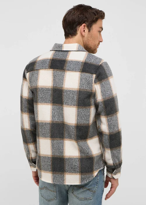 Mustang Philo Big Check Anthracite