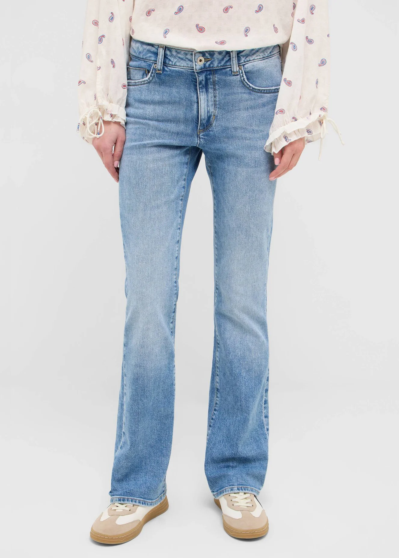 Mustang Shelby Slim Boot Denim Blue