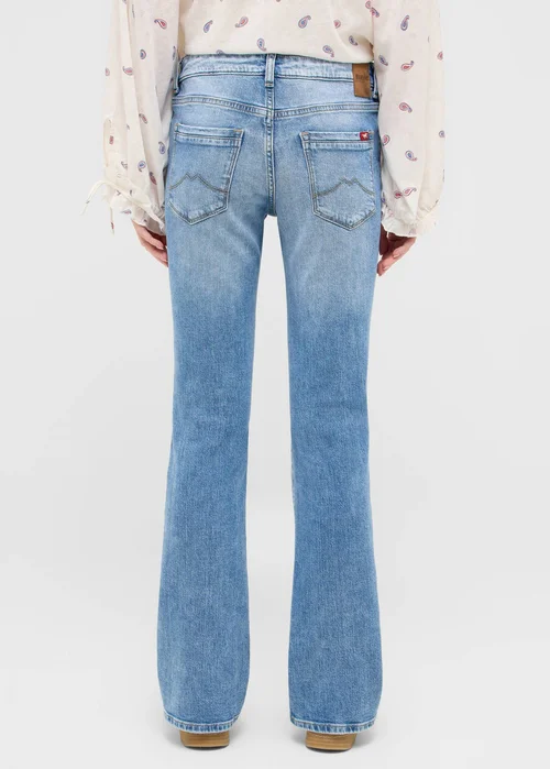 Mustang Shelby Slim Boot Denim Blue