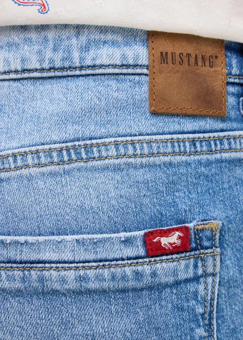 Mustang Shelby Slim Boot Denim Blue