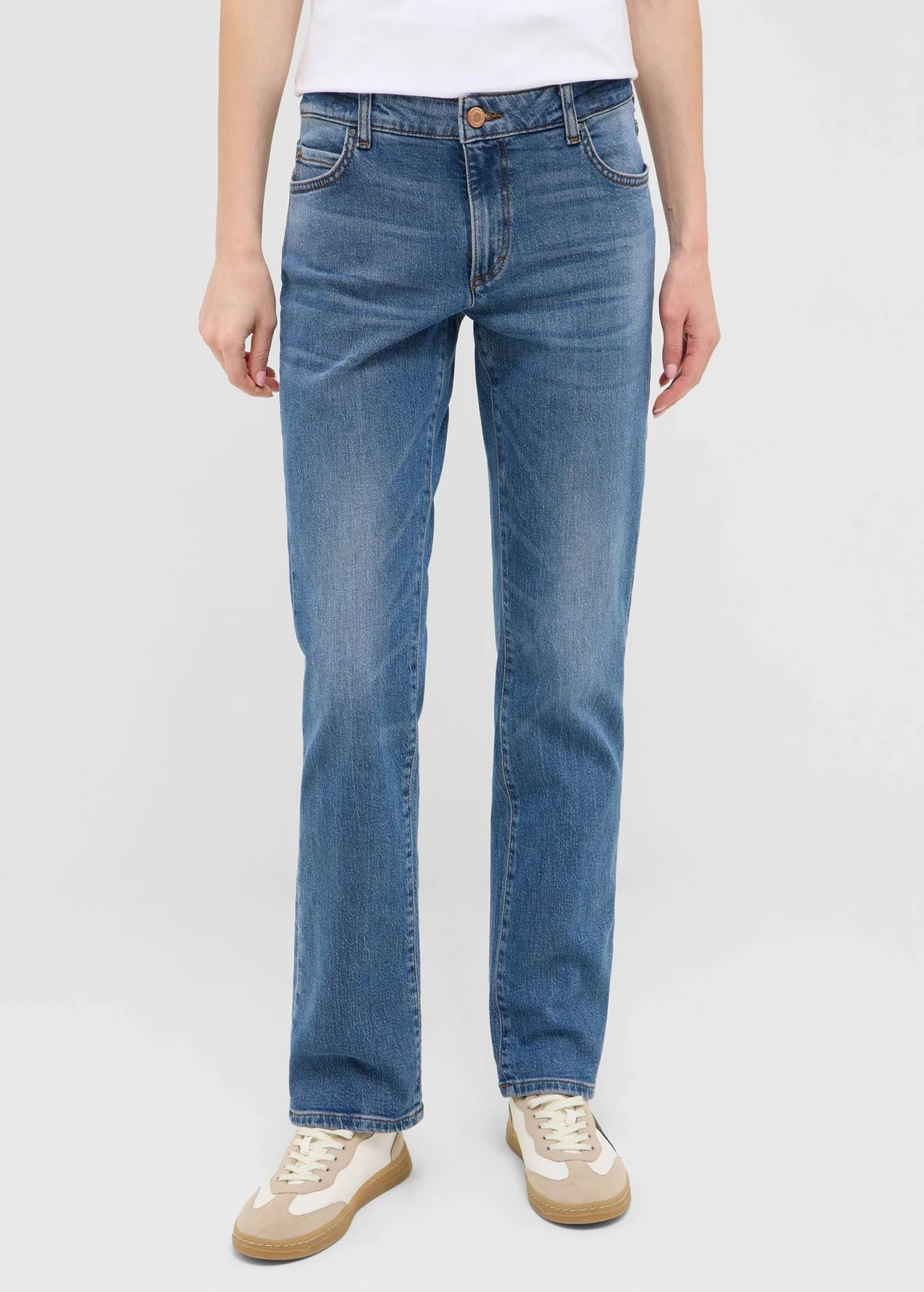 Mustang Crosby Relaxed Straight Denim Blue