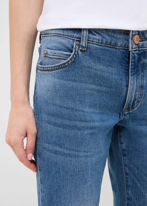 Mustang Crosby Relaxed Straight Denim Blue